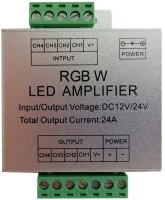 Avide LED-Streifen 12-24V, 288W, RGB+W-Verstärker