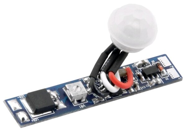 Avide LED-Streifen 12V-24V 96W Alu-Profil-Mini-Controller mit Bewegungssensor