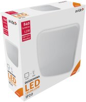 Avide LED Deckenleuchte Oyster Square Typ Desdemona 12W 280*90mm NW 4000K