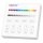 Avide LED-Streifen, 12-24V, RGB+W, 4 Zonen, RF-Einbau, AC180â€“240V, Touch-Fernbedienung