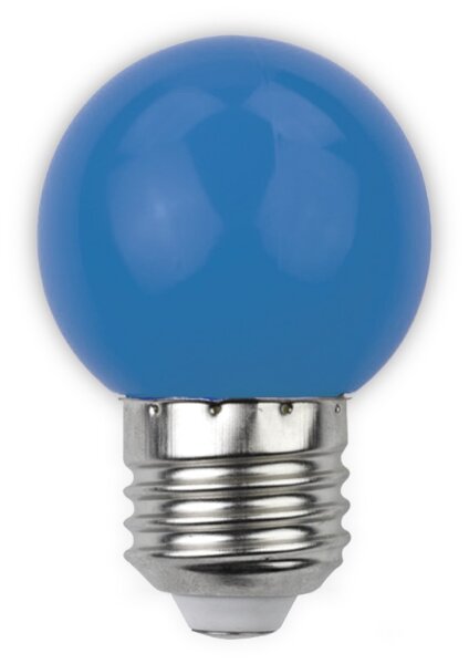 Avide Dekor LED-Lampen G45 1W E27 Blau