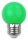 Avide Dekor LED-Lampen G45 1W E27 Grün