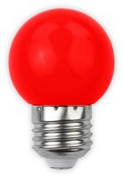 Avide Dekor LED-Lampen G45 1W E27 Rot