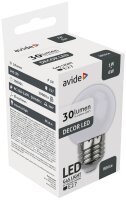 Avide Dekor LED-Lampen G45 1W E27 Weiss