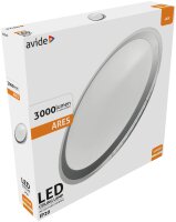 Avide LED-Deckenleuchte Oyster Ares 48W NW 4000K