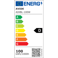 Avide LED-Highbay-Leuchte 100W, 210 Stück, SMD2835...