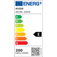 Avide LED-Highbay-Leuchte 200W 384 Stück SMD2835...