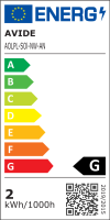 Avide Aussen-Stehleuchte Solana LED 1,5W NW 500mm IP44 Anthrazit