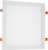 Avide LED Deckenleuchte Einbaupanel quadratisch ALU 24W...