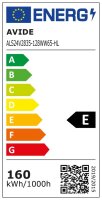 Avide LED-Streifen 24V 16W 3000K IP65 1m 145lm/W