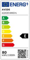 Avide LED-Streifen 24V 8W 3000K IP20 1m 145lm/W