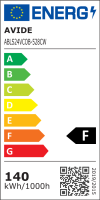 Avide LED-Streifen COB 24V 14W 6400K KW IP44 1m