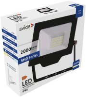 Avide LED-Flutlicht Slim SMD 20W KW 6400K