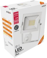 Avide LED-Flutlicht Slim SMD 30W NW 4000K PIR Weiss