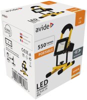 Avide LED-Flutlicht, wiederaufladbar, 10W, NW, 4000K