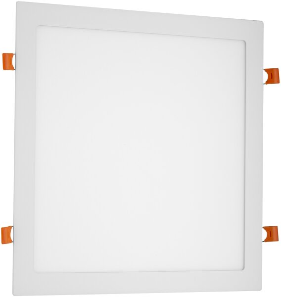Avide LED-Deckenleuchte Einbaupanel quadratisch ALU 24W WW 3000K