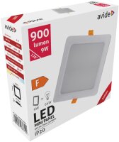 Avide LED-Deckenleuchte Einbaupanel quadratisch...