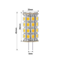 LED-Lampe G4 RubÃ­ 6W (60W) Dimmbar - warmweiss