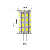 LED-Lampe G4 RubÃ­ 6W (60W) Dimmbar - kaltweiss