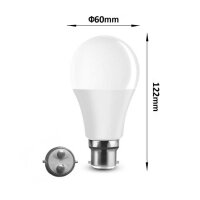 LED-Lampe B22 A60 Saragossa10W (75W) warmweiss Dimmbar