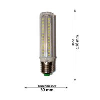 LED-Lampe E27 Livorno 9W (65W) extra kaltweiss