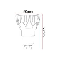 LED-Lampe GU10 Murcia 7W (60W) extrawarmweiss - warmweiss dimmbar