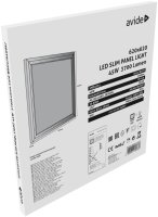 Avide LED Slim Panel 622x622x10mm 45W KW 6400K
