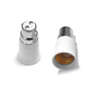 Lampenfassung Adapter  B22 zu E27