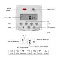 Digitale 12V Zeitschaltuhr