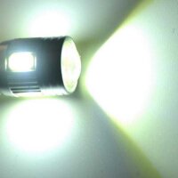 T10 Auto LED-Leuchtmittel für Innenraumbeleuchtung in blau/cristal-blau/weiss - weiss