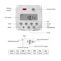 Digitale 12V Zeitschaltuhr
