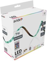 Avide LED-Streifen mit Bett-Sensorleuchte 12V 1,1m RGB