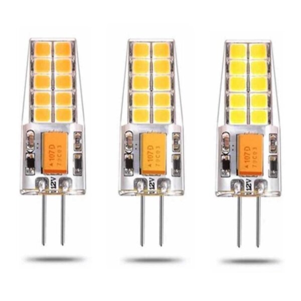 LED-Lampe G4 Montesilvano 2,5W (20W) 12V/24V AC/DC, WW/NW/KW dimmbar