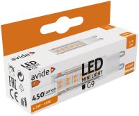Avide LED 4,2W G9 NW 4000K flach