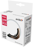 Avide GU10-Rahmen, konisch, drehbar, Kupfer