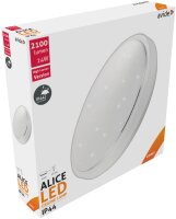 Avide LED Deckenleuchte Oyster IP44 Alice 24W 380*110mm NW 4000K