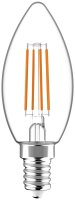 Avide LED-Filamentkerze, 6,5W, E14 WW, 2700K, hohes Lumen